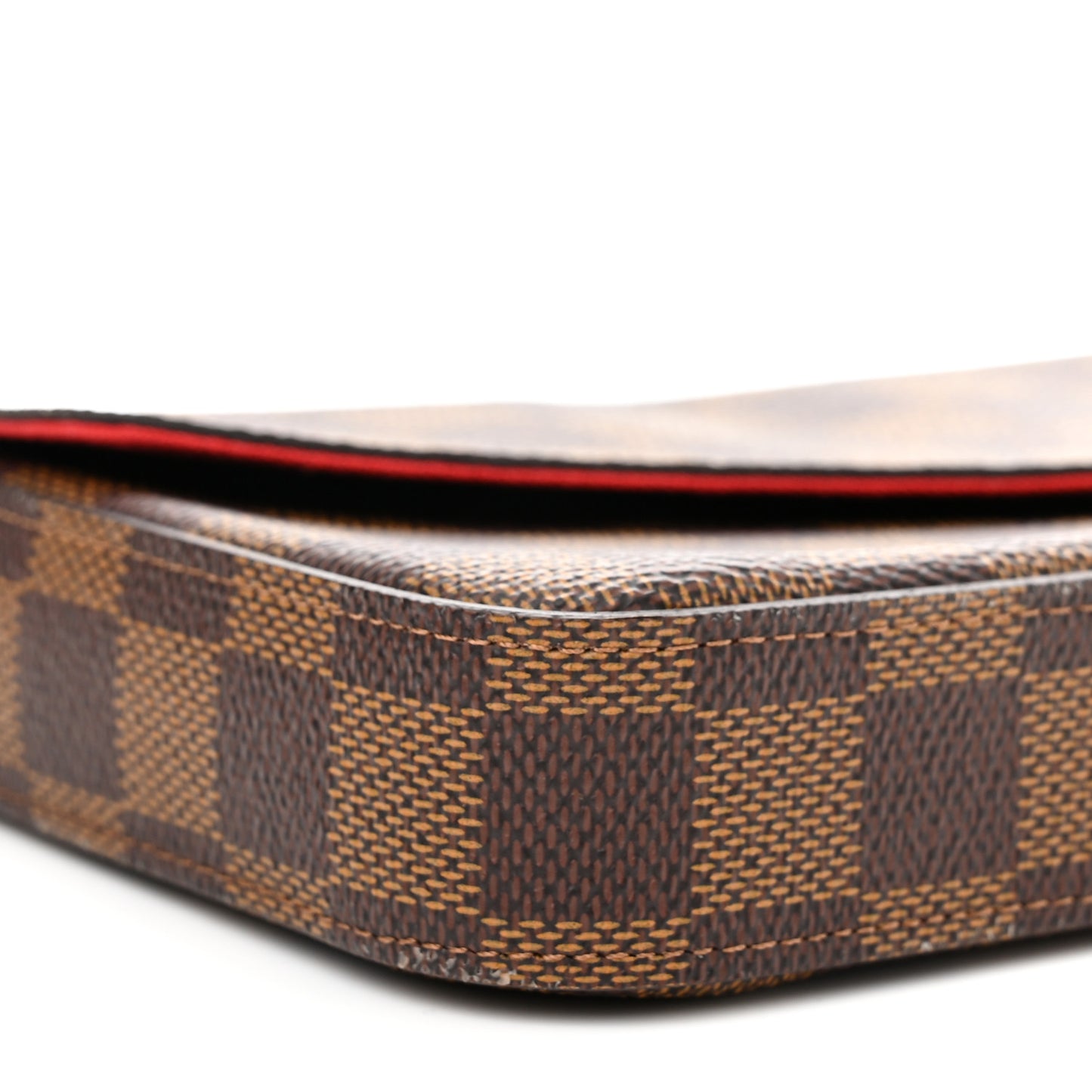 Damier Ebene Pochette Felicie Chain Wallet