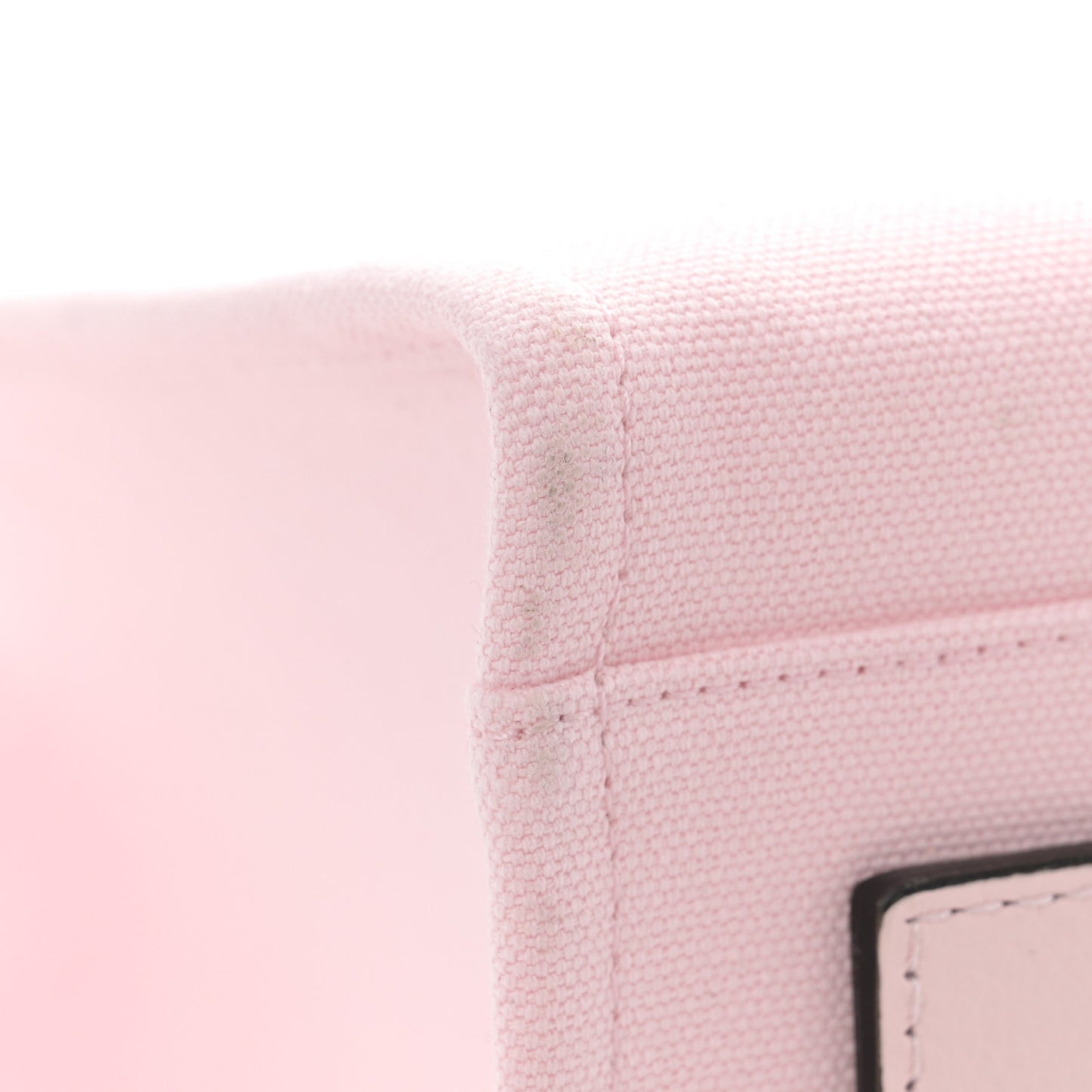 Canvas Calfskin La Medusa Tote Bag Pink