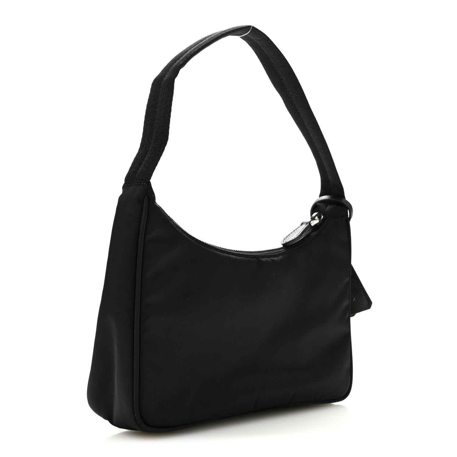 Prada Tessuto Nylon Mini Re-Edition 2000 Bag Black 3 of 12