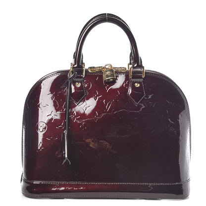Louis Vuitton Vernis Alma PM Amarante 1 of 20