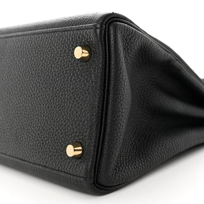 Hermes Togo Kelly Retourne 32 Black 10 of 13