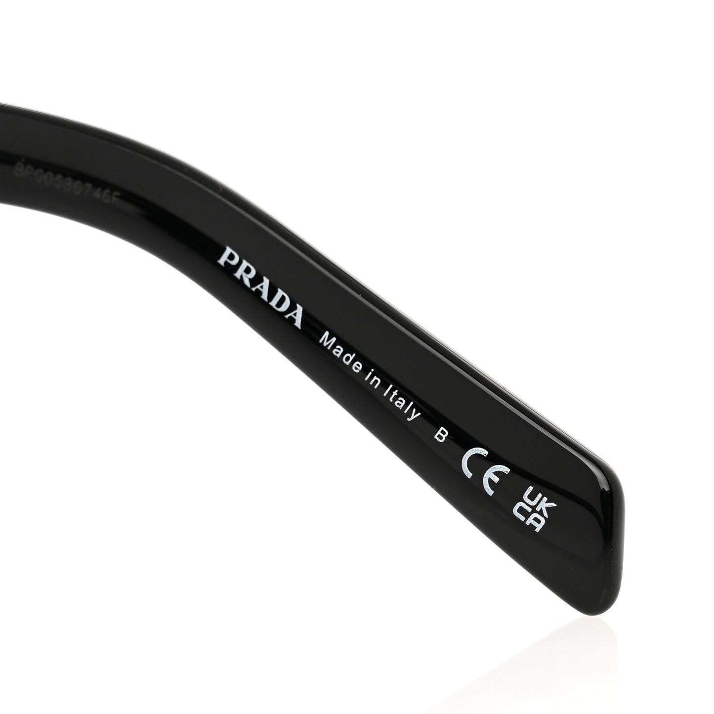 Acetate Symbole Sunglasses SPR 10Z Black