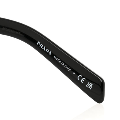 Prada Acetate Symbole Sunglasses SPR 10Z Black 6 of 6