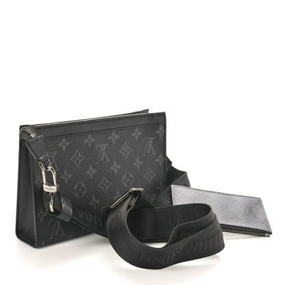 Louis Vuitton LOUIS VUITTON Reverse Monogram Eclipse Gaston Wearable Wallet 3 of 9