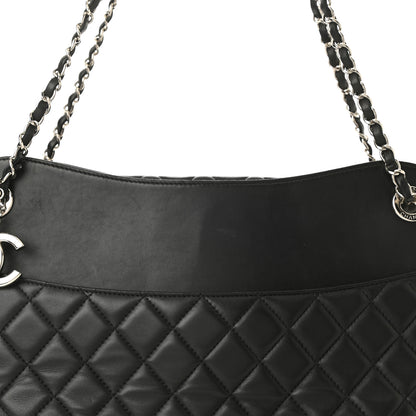 Chanel Lambskin Quilted Chanel 7 Large Tote Black 7 of 11
