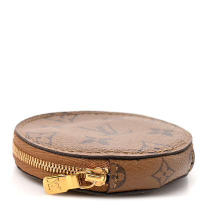 Louis Vuitton Reverse Monogram Bandouliere Round Coin Purse 4 of 7
