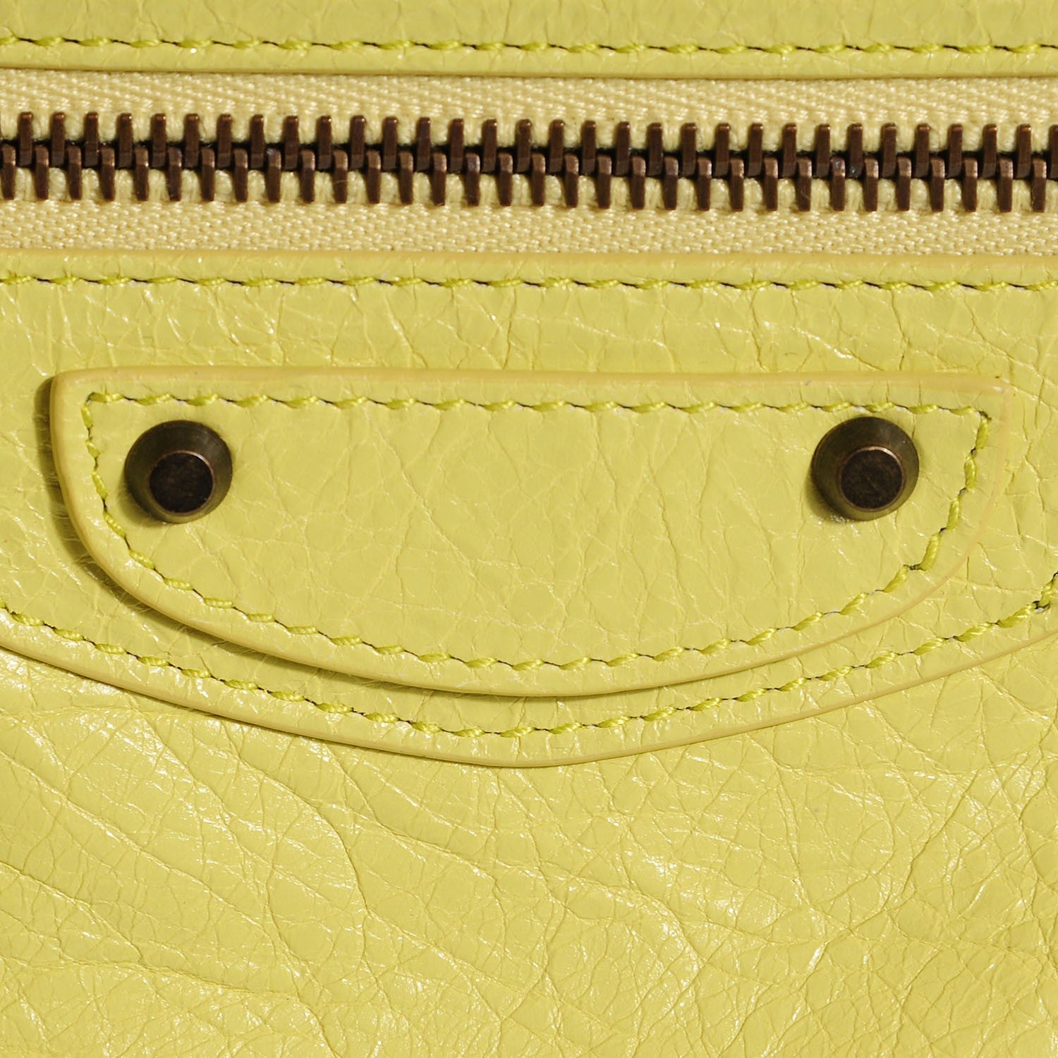 Balenciaga Agneau Classic Hardware Hip Jaune Citronnade 7 of 11