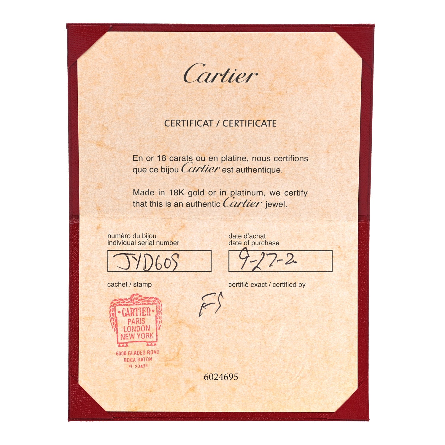 Cartier 18K Pink Gold Small Juste Un Clou Bracelet 16 6 of 6