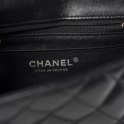 Chanel Lambskin Quilted Mini Square Flap Black 9 of 12