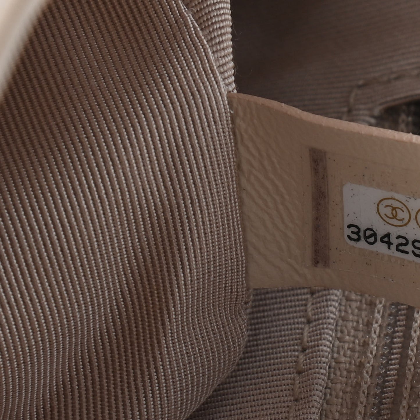 Goatskin Quilted Medium Chanel 19 Flap Beige