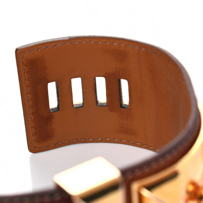 Hermes Barenia Collier de Chien CDC Bracelet XS Fauve 7 of 8