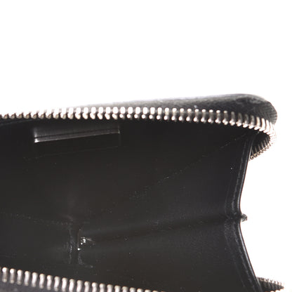 Prada Spazzolato Mini Triangle Chain Crossbody Pouch Argento 5 of 6