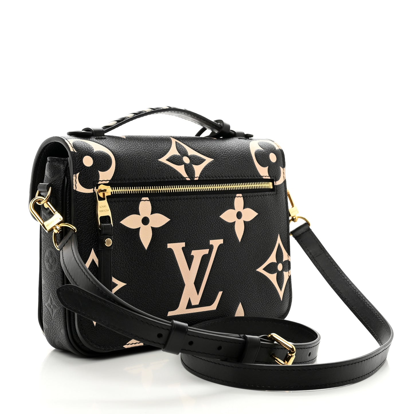 Empreinte Monogram Giant Crafty Pochette Metis Black Creme