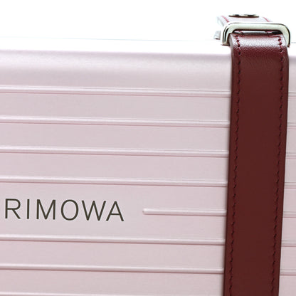 Christian Dior X RIMOWA Aluminum Personal Clutch On Strap Rose 8 of 11