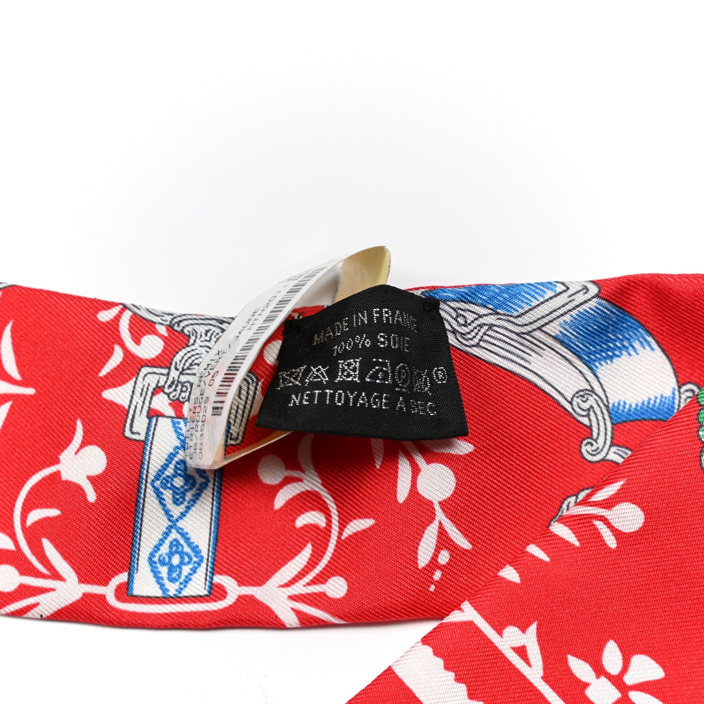 Silk Etriers Remix Twilly Rouge Vert Jaune