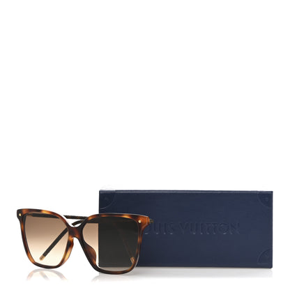 Louis Vuitton LV First Square Sunglasses Z1708E Dark Tortoise 9 of 9