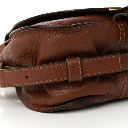 Chloe Calfskin Small Marcie Round Crossbody Bag Caramel 9 of 17