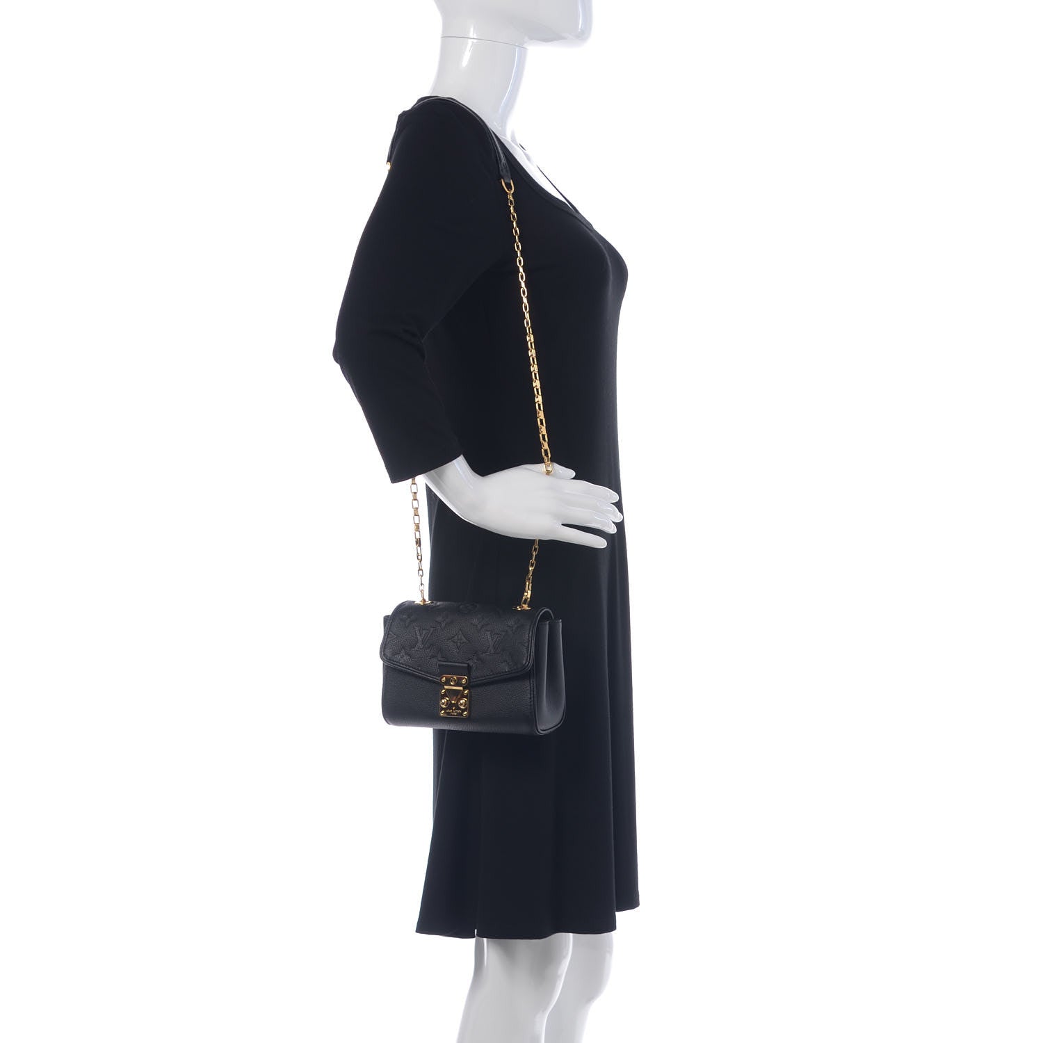 Louis Vuitton Empreinte Saint Germain BB Black 2 of 9