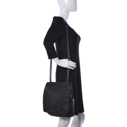 Chanel Calfskin Diamond Stitch Large Messenger Black 2 of 26