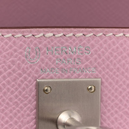 Hermes Epsom Horseshoe Kelly Sellier 25 Mauve Sylvestre Rose Mexico 6 of 11