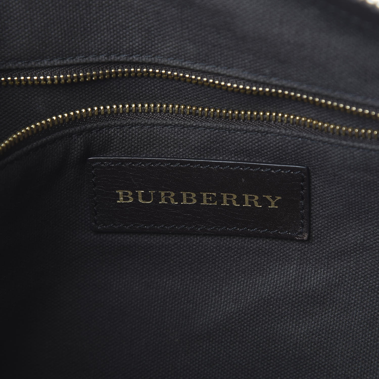 Burberry Haymarket Check Small Gladstone Chocolate 5 of 15