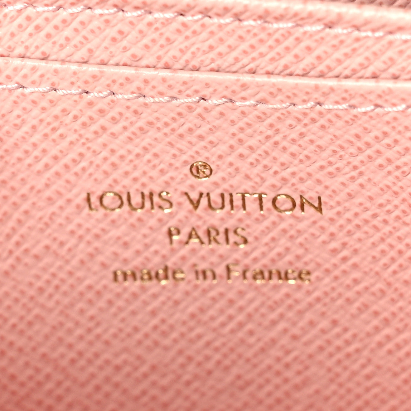 Louis Vuitton Damier Ebene Zippy Coin Purse Rose Ballerine 6 of 7