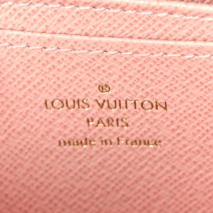 Louis Vuitton Damier Ebene Zippy Coin Purse Rose Ballerine 6 of 7