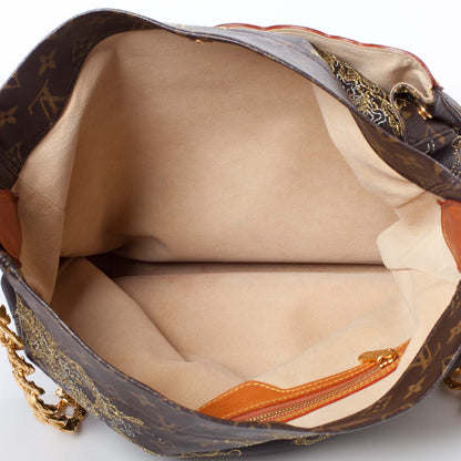 Louis Vuitton Monogram Dentelle Fersen Gold 8 of 8