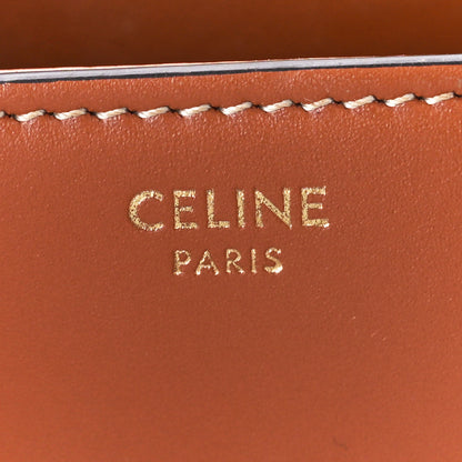 Celine Smooth Calfskin Triomphe Mini Besace Crossbody Tan 8 of 12