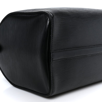 Louis Vuitton Epi Speedy 30 Black 8 of 14