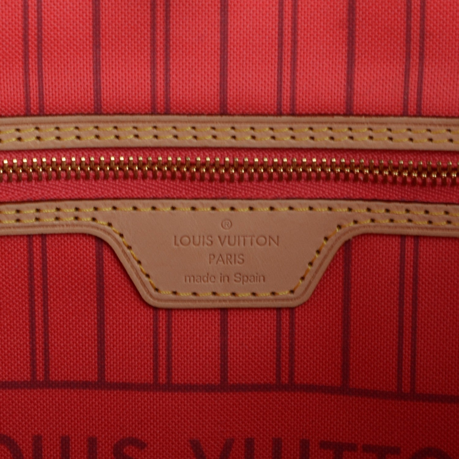 Louis Vuitton Monogram V Neverfull MM Grenade 7 of 9
