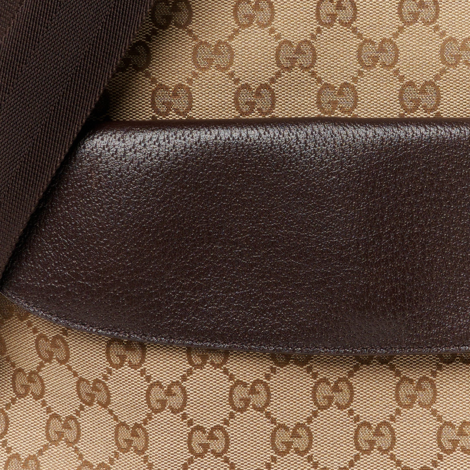 Gucci Monogram Small Messenger Dark Brown 11 of 13