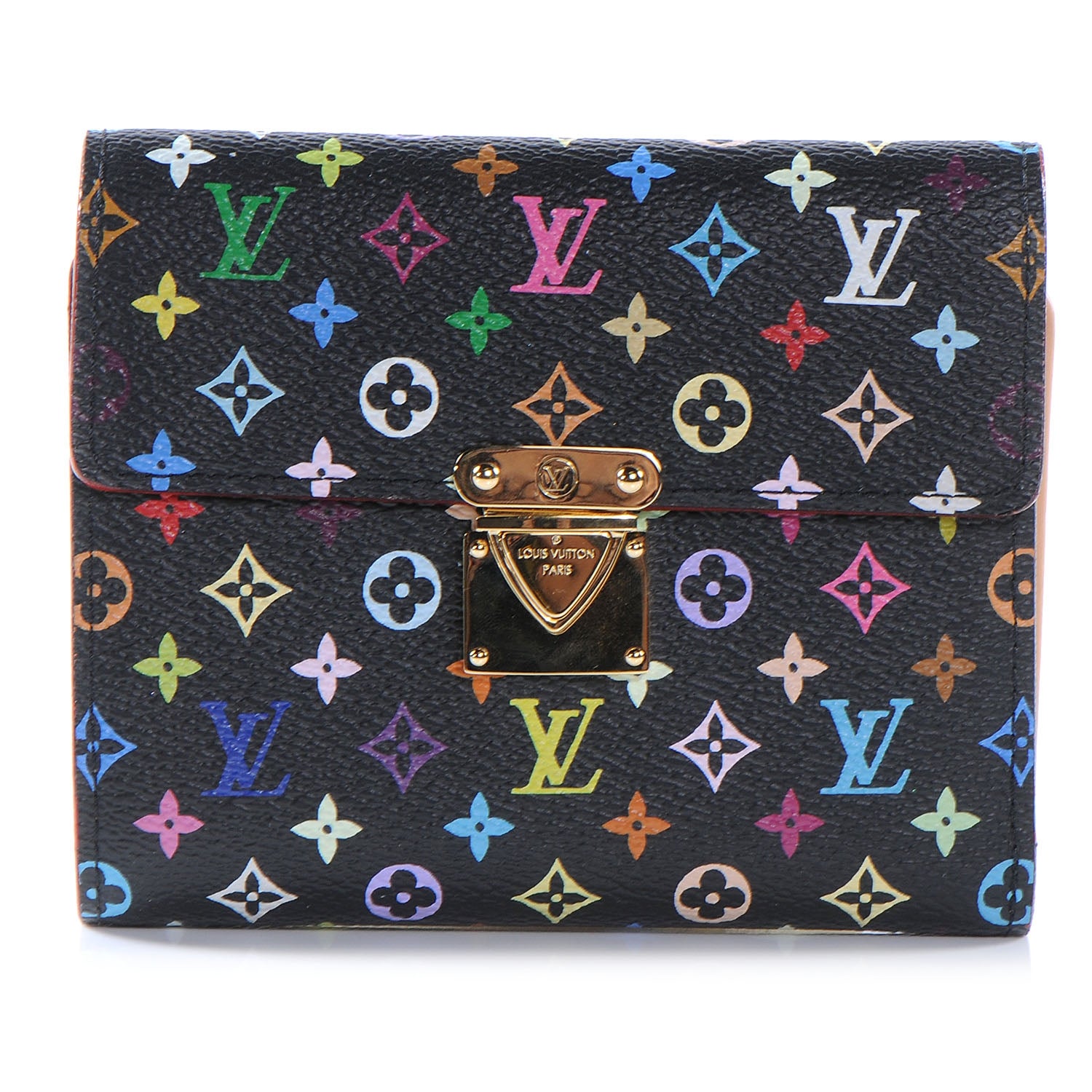 Louis Vuitton Monogram Multicolor Koala Wallet Black 1 of 7