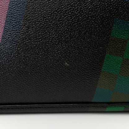 Louis Vuitton Damier Race Neverfull MM Noir Rouge 18 of 18