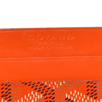 Goyard Goyardine Saint Sulpice Card Holder Orange 6 of 11