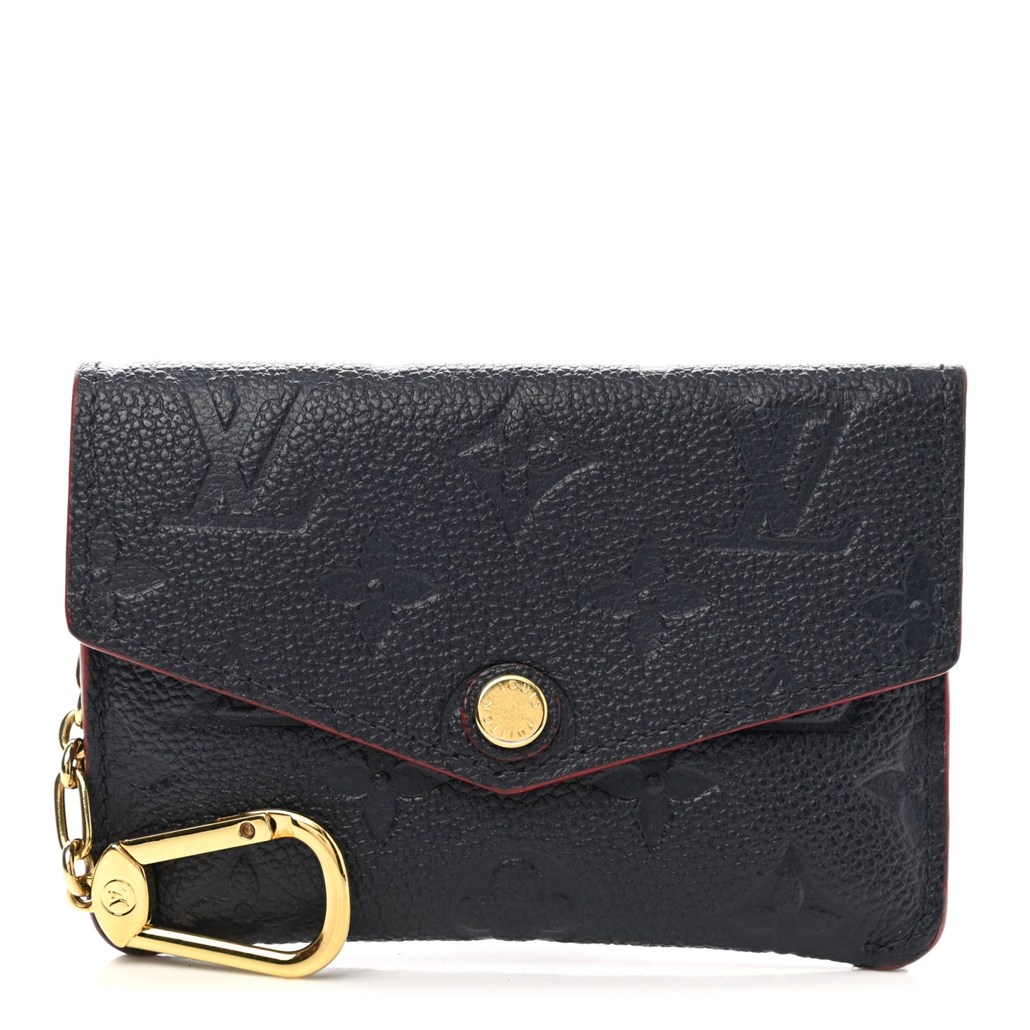 Empreinte Key Pouch Marine Rouge