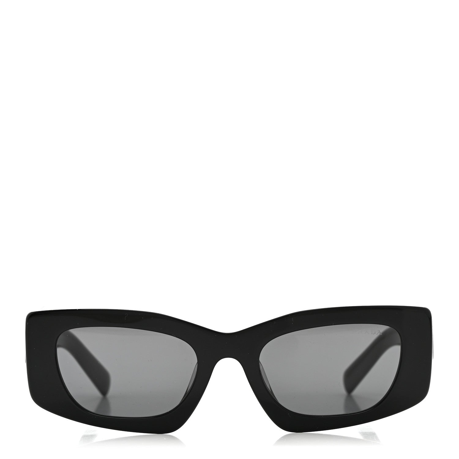 Prada Acetate Symbole Sunglasses SPR D03 Black 2 of 9