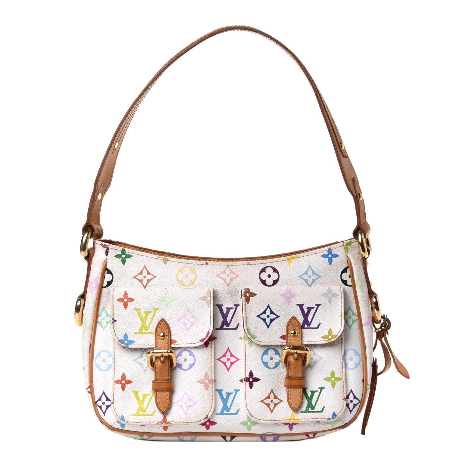 Louis Vuitton Monogram Multicolor Lodge PM White 1 of 4