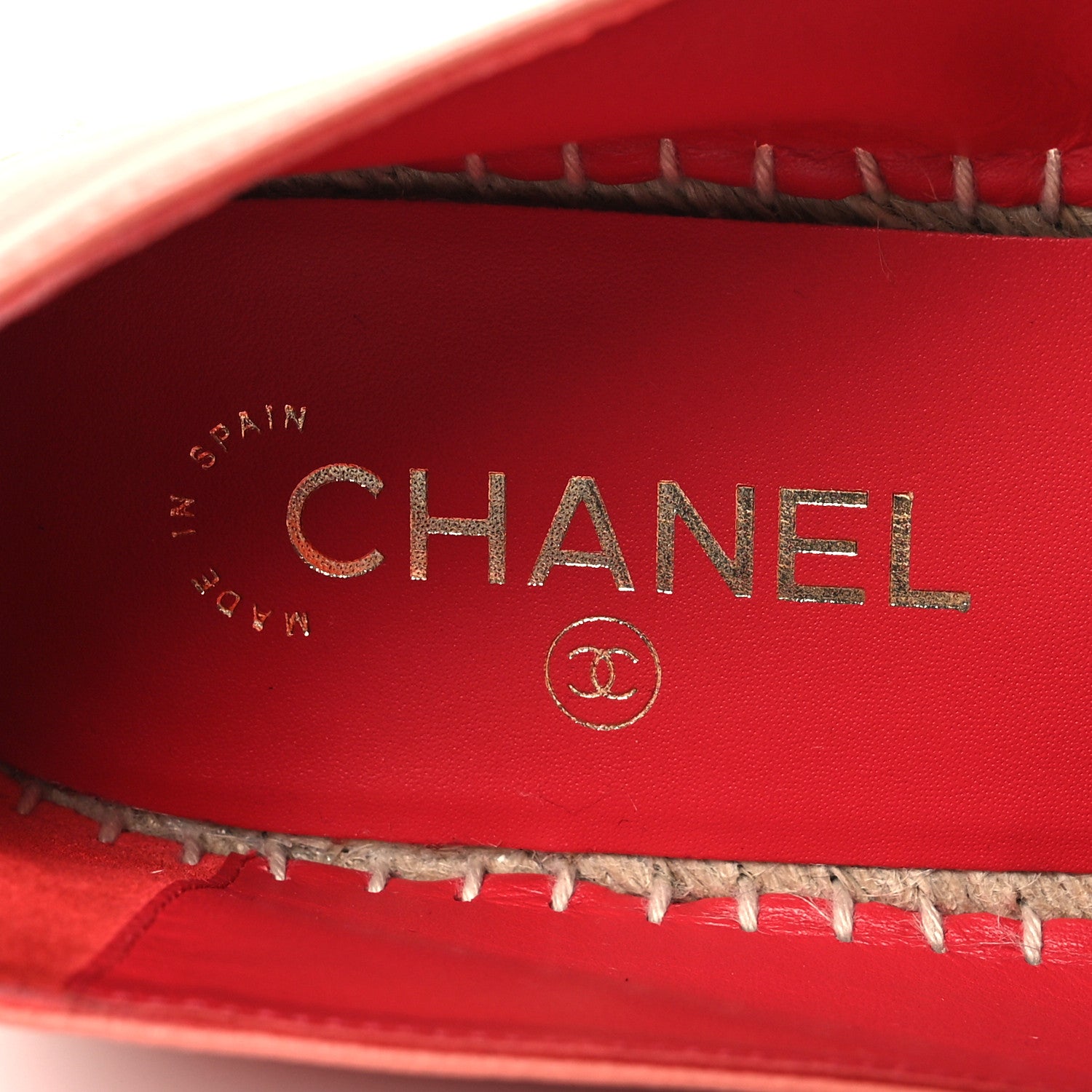 Chanel Lambskin CC Espadrilles 42 Fuchsia Pink Black 9 of 9