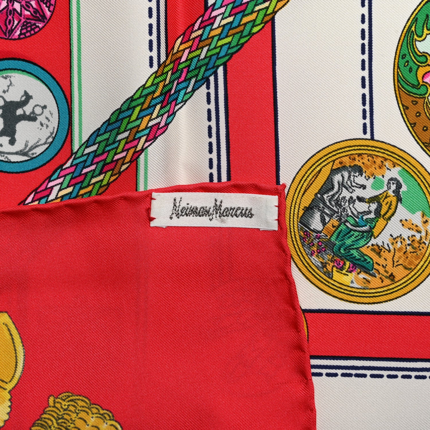 Hermes Silk Petite Main Scarf 90 5 of 7