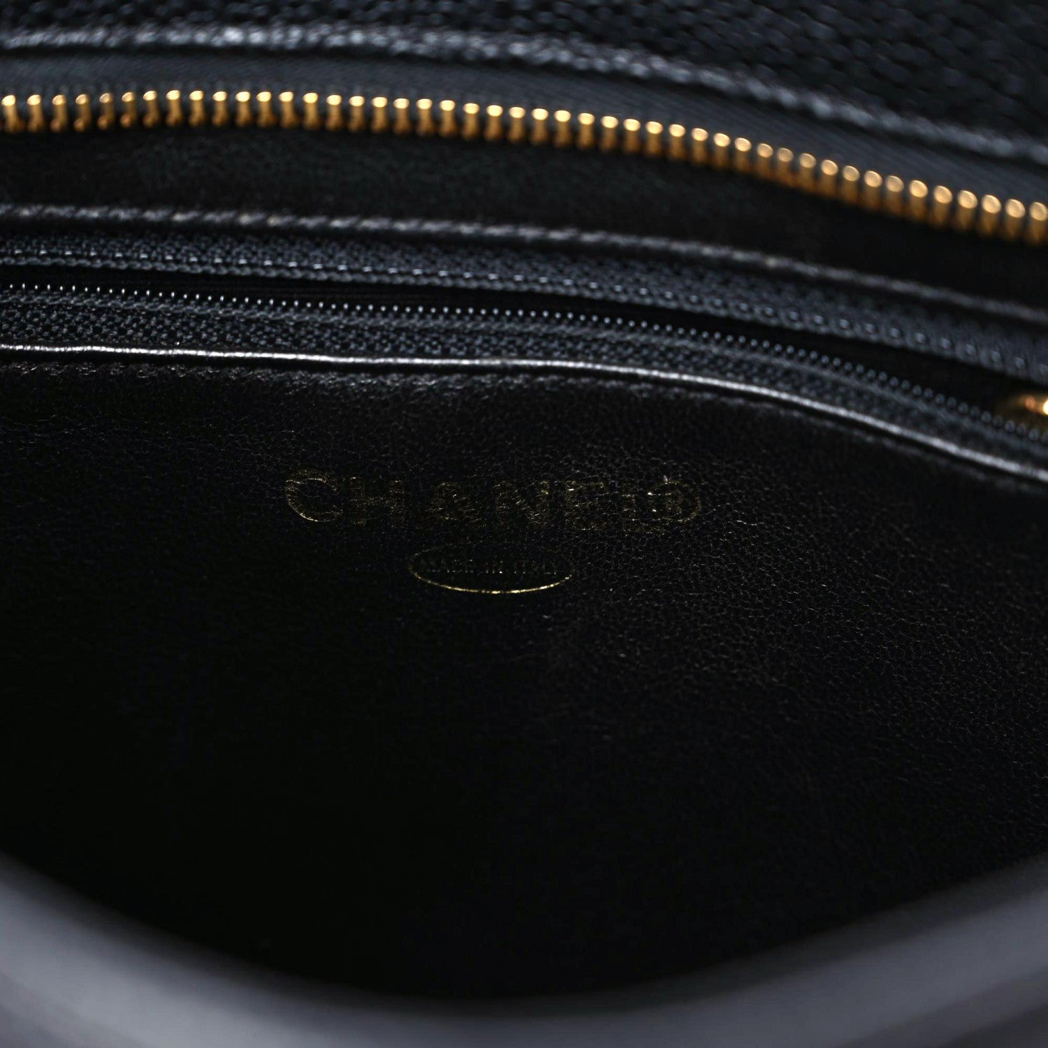 Chanel Caviar Quilted Medallion Tote Black 6 of 11
