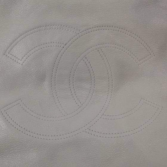 Chanel Lambskin Edgy Tote Ivory 13 of 14