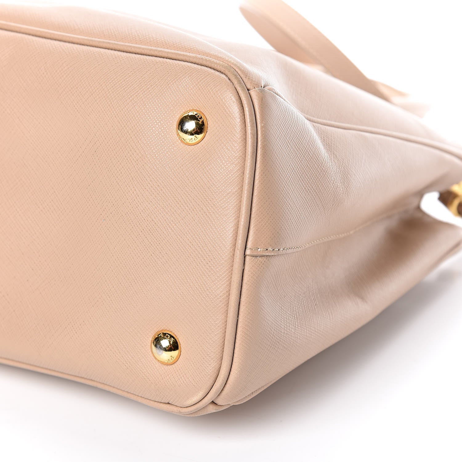 Prada Saffiano Lux Small Tote Sabbia 9 of 15