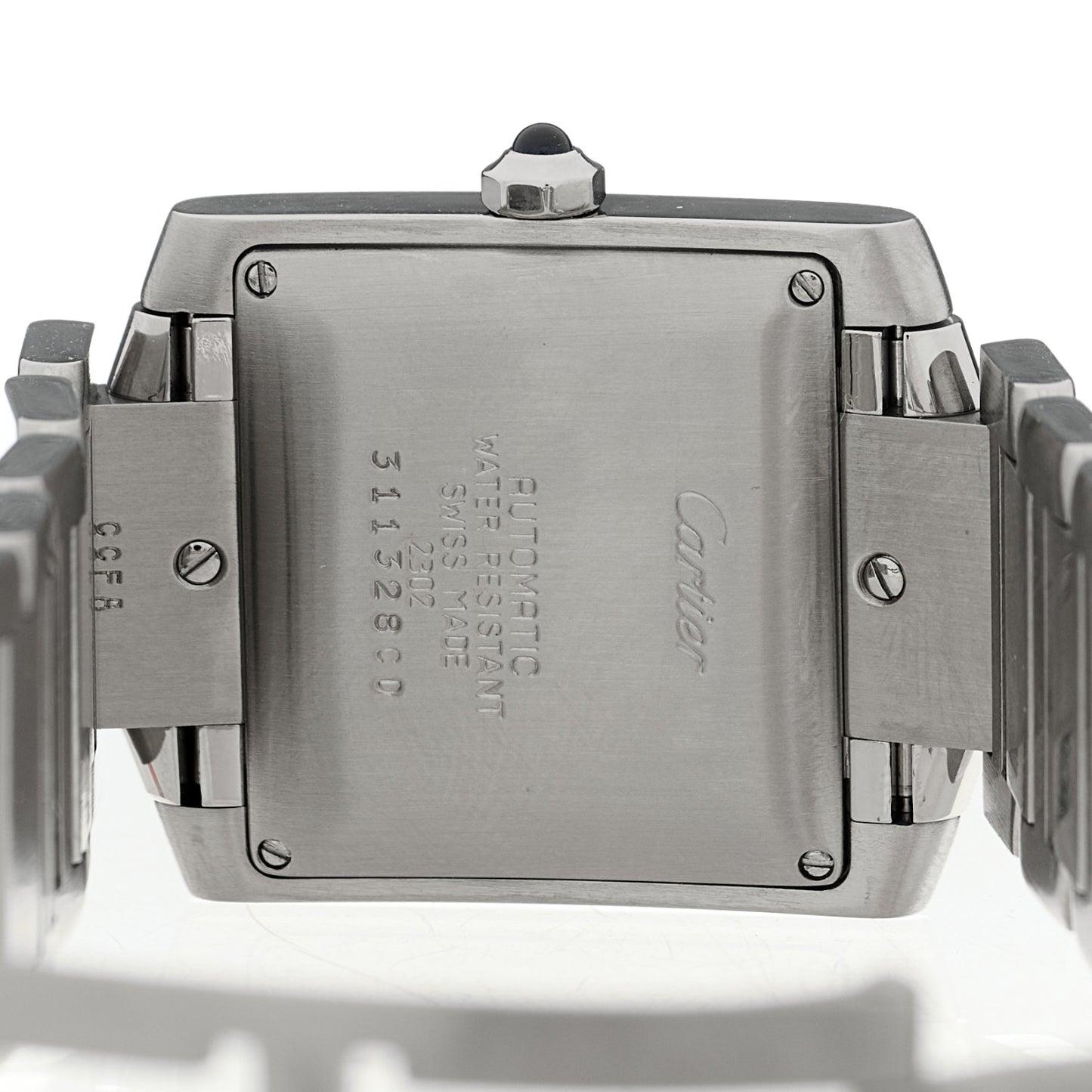 Stainless Steel 28mm Tank Francaise Automatic Watch