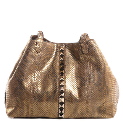 Valentino Garavani Python Va Va Voom Tote Gold 1 of 8