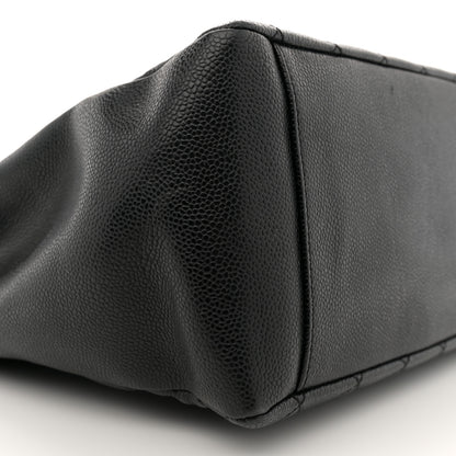 Chanel Caviar Quilted Grand Shopping Tote GST Black 9 of 12