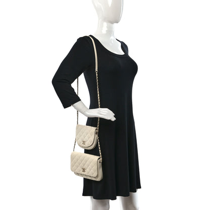 Chanel Lambskin Quilted Side Packs White 2 of 16