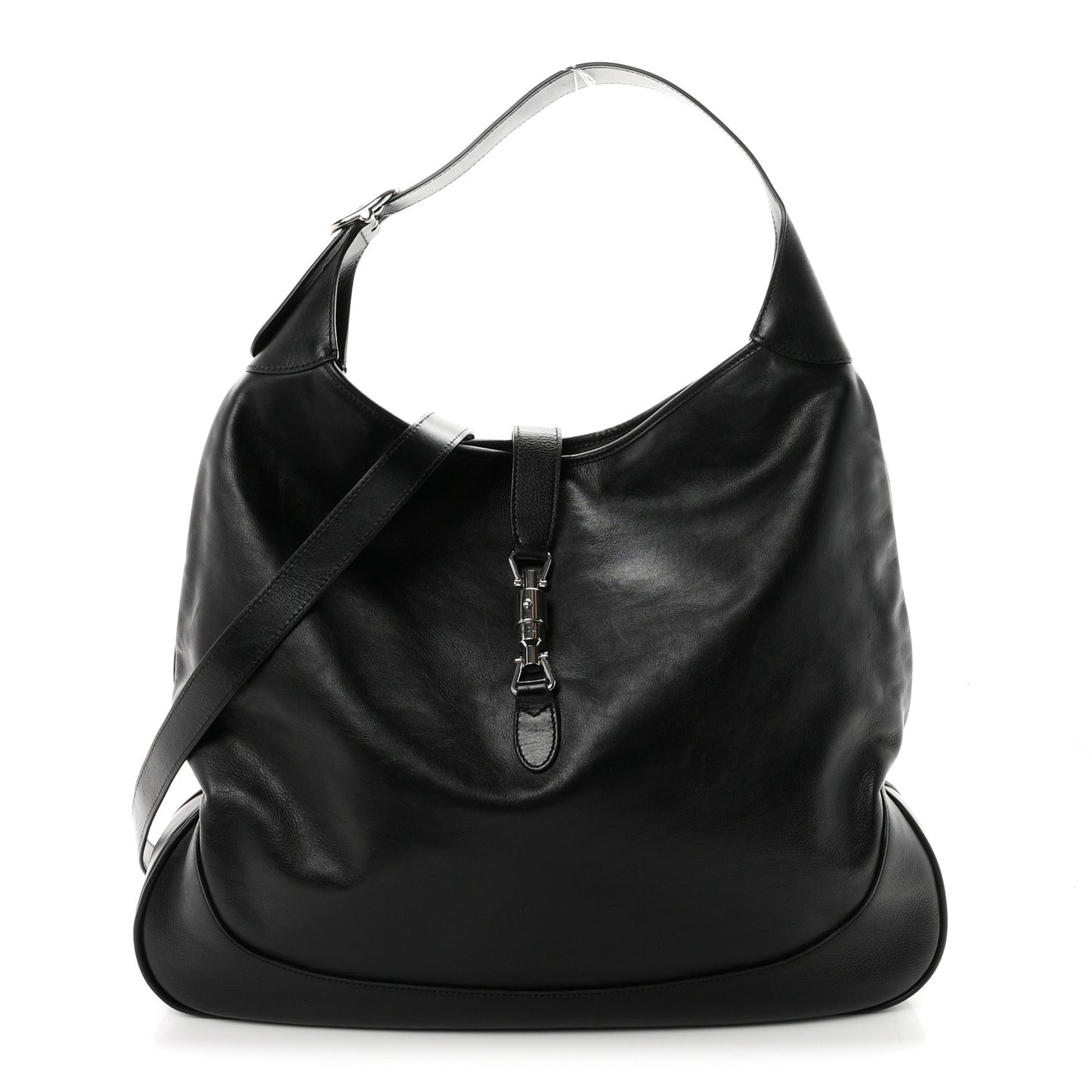 Calfskin Large Jackie 1961 Shoulder Bag Black