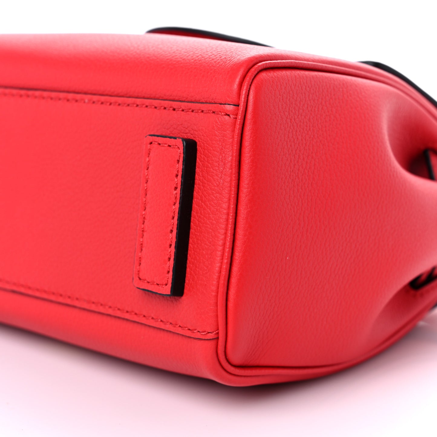 Calfskin Medusa Small Top Handle Handbag Red