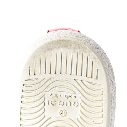Gucci Calfskin Ayers Bee Embroidered Womens Ace Sneakers 36 White Green 13 of 21